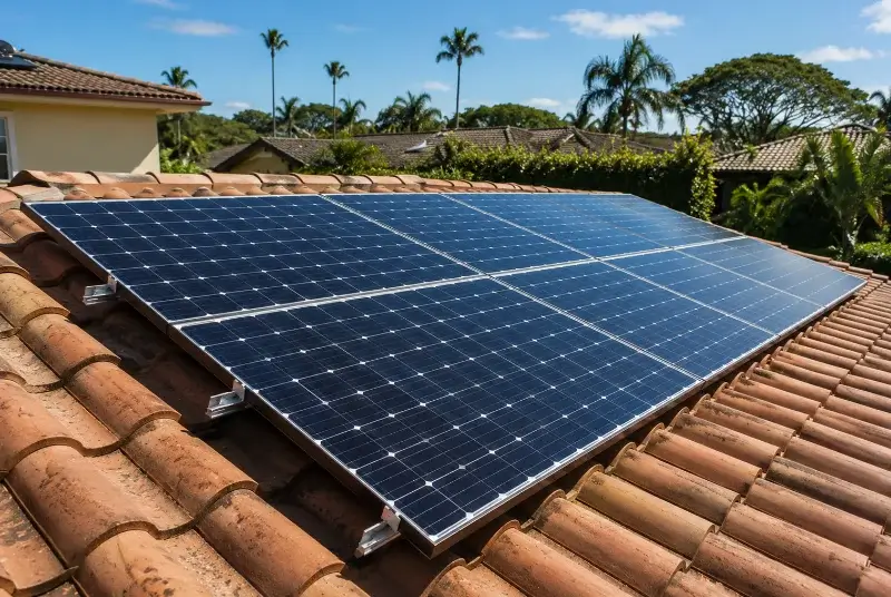 Installation de panneaux solaires à Willems